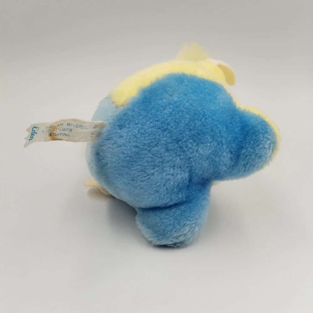 Vintage‎ Eden Plush Clown Rattle Stuffed Animal 7.5